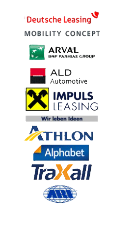 Auswahl bekannter Leasing- und Flottenpartner